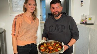Heimatküche: Susanne Nett und Alper Kömür kochen Tepsi Kebabi