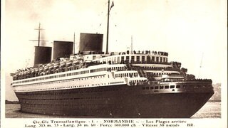 Normandie-Linienschiff, Dampfschiff