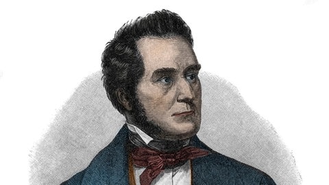 Porträt von Heinrich Wilhelm August Freiherr von Gagern (1799-1880)