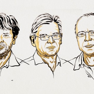 Karl Deisseroth, Peter Hegemann und Georg Nagel