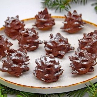 Süße Adventszapfen 