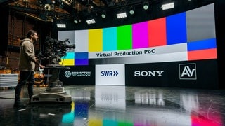 SWR startet Innovationsprojekt „Virtual Production“.