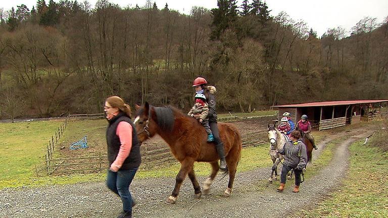 Pferdewanderung in Kronweiler