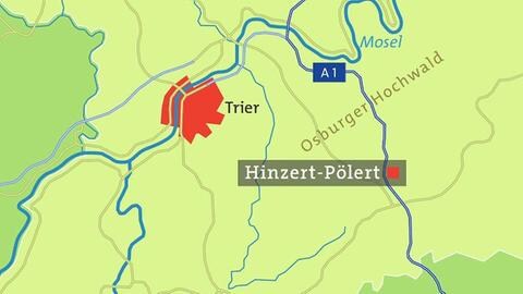 Hinzert-Poelert Karte