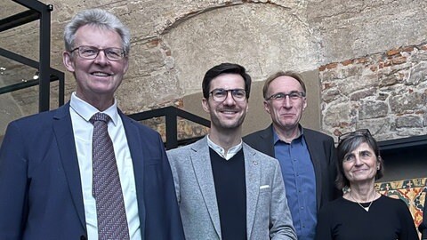 EBM Ulrich von Kirchbach, OB Martin Horn, BBM Martin Haag und Projektleiterin Michaela Hetzel
