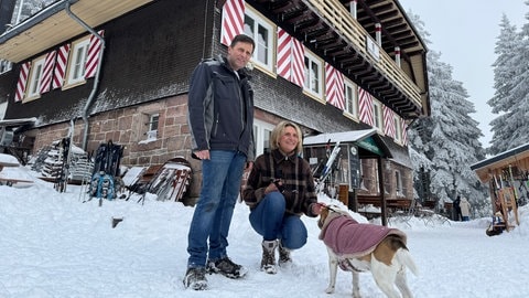 Das Ehepaar Frammelsberger bewirtet die "Darmstädter Hütte" seit 2024.