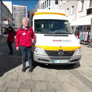 Das Medmobil im Einsatz