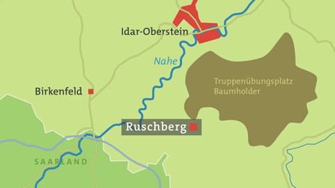 Karte von Ruschberg