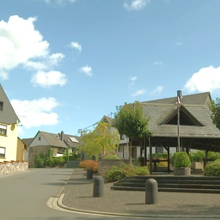 Die Mittelstraße in Rüscheid