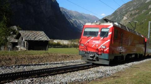 Glacierexpress bei Randa