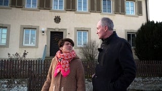 Sonja Faber-Schrecklein und Eberhard Schell erkunden Gundelsheim