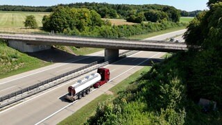 Tatort Autobahnbrücke - bei Aalen-Waldhausen