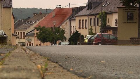 Die Poststraße von Herforst.