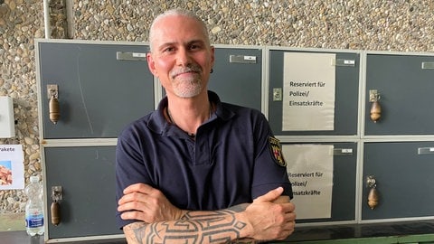 Christian Kühn ist Justizvollzugsbeamter in der JVA Frankenthal.