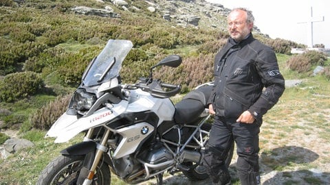 Ralf Fritsche ist seit 20 Jahren bei der Motorradwallfahrt in Klausen im Kreis Bernkastel-Wittlich dabei. 