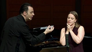 Teodor Currentzis und Christina Gansch