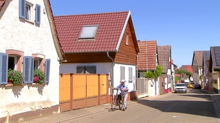Die Hauptstraße in Knöringen