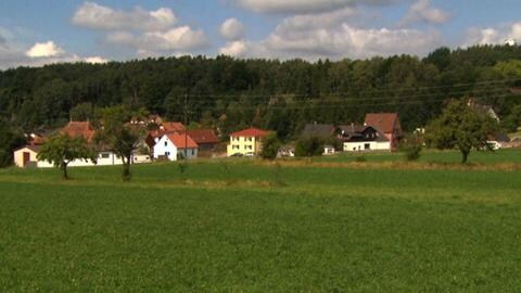 Blick auf Hertlingshausen