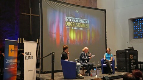 Talk mit Anna Lapwood beim Orgelsommer 2026 in Karlsruhe