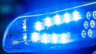 Symbolbild. Eine leuchtende Polizeisirene. Kinder sollen Feuer im Enzkreis gelegt haben