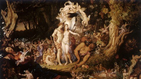 Sir Joseph Noel Paton – Der Streit zwischen Oberon und Titania