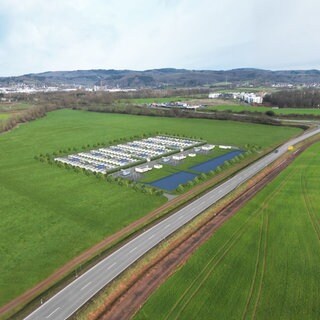 So soll das Batteriespeicherwerk in Wittlich-Wengerohr mal aussehen. Die Planung zieht sich inzwischen drei Jahre hin. 