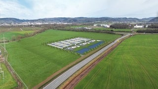 So soll das Batteriespeicherwerk in Wittlich-Wengerohr mal aussehen. Die Planung zieht sich inzwischen drei Jahre hin. 