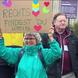 Demo in Stuttgart