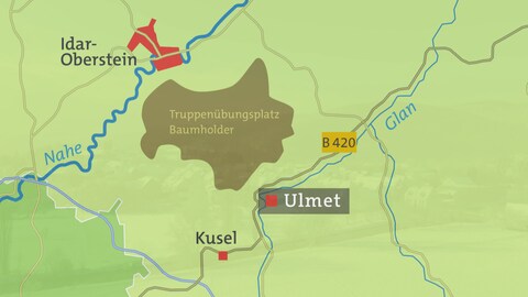 Ulmet Karte
