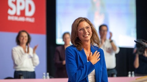Die Parteivorsitzende der SPD in Rheinland-Pfalz, Sabine Bätzing-Lichtenthäler. 