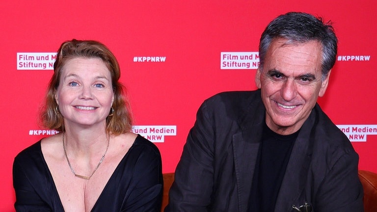 Annette Frier mit Ehemann Johannes Wünsche