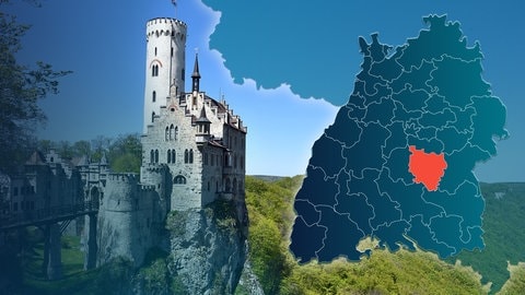 Symbolbild Wahlkreis 289 Reutlingen, Bundestagswahl 2025
