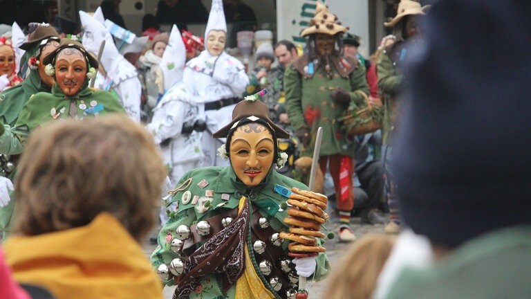 Impressionen vom Landschaftstreffen der Vereinigung Schwäbisch-alemannischer Narrenzünfte in Lindau.