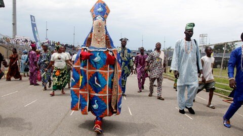 Welt-Egungun-Festival 2025 in Ibadan, Nigeria