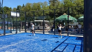 In Pirmasens hat eine Padel-Anlage eröffnet