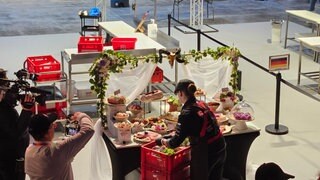 Lina Wachter (19) hat als einzige Deutsche in der Kategorie: World Champion Butcher Apprentice teilgenommen