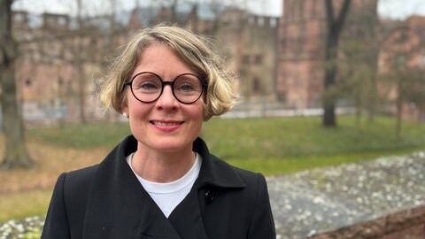 Patricia Alberth, Geschäftsführerin der staatlichen Schlösser Baden-Württemberg