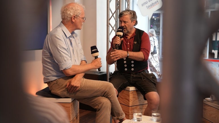 SWR Handwerkskunst: Rolf Hüffer im Talk mit Schmiedemeister Thomas-Maria Schmidt