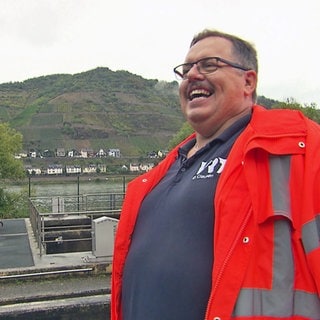 Olaf Clausen arbeitet gerne in der Kläranlage Bacharach