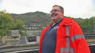 Olaf Clausen arbeitet gerne in der Kläranlage Bacharach