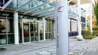 Haupteingang des Herz-Zentrums Konstanz