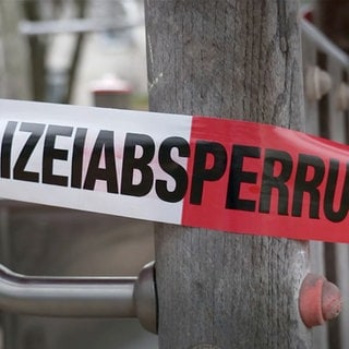 Polizeiabsperrung
