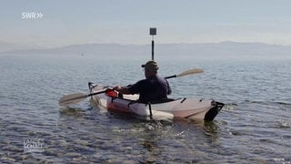 Kajakfahrer auf dem Bodensee