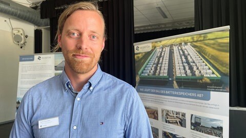Felix Forster ist bei Eco Stor seit vier Jahren für das geplante Batteriespeicherwerk in Wittlich verantwortlich. 