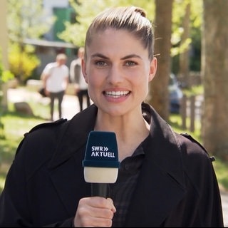SWR-Reporterin Lynn Bentzen