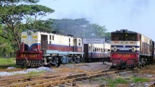 Eisenbahn in Myanmar