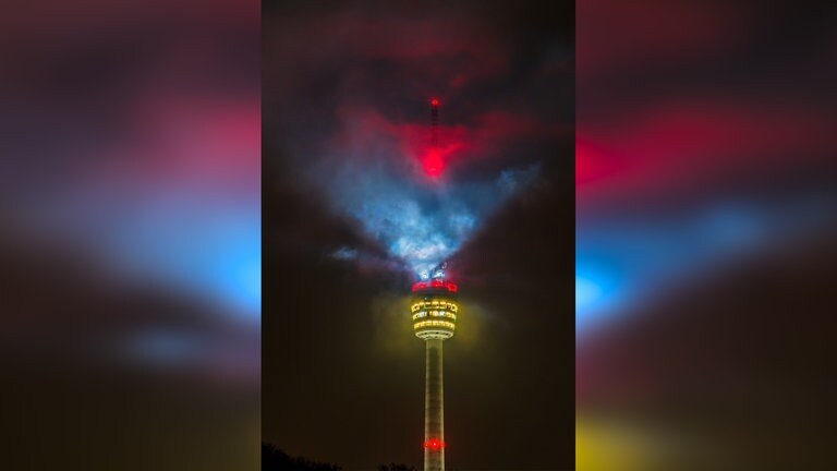 Bilder vom Stuttgarter Fernsehturm - fotografiert von Jörg Witzsch