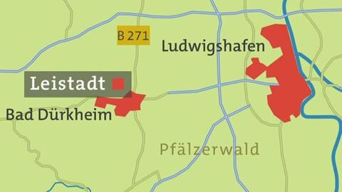 Karte von Leistadt