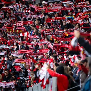 Fans des SC Freiburg.