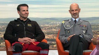 Die Heli-Retter Jens Jasper und Dirk Hornig